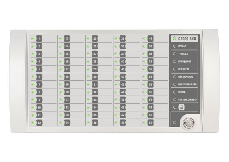 С2000-БКИ (2хRS-485)  блок контроля и индикации